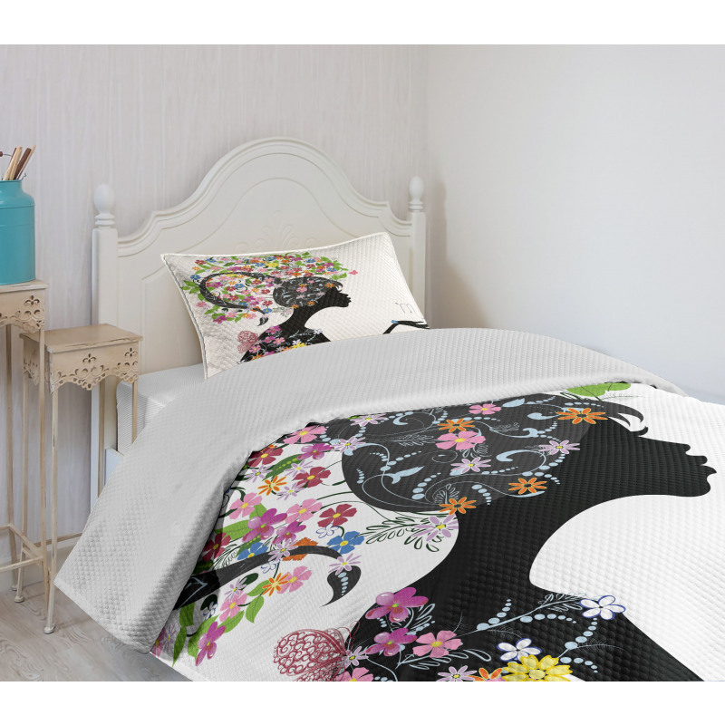 Floral Girl Bedspread Set