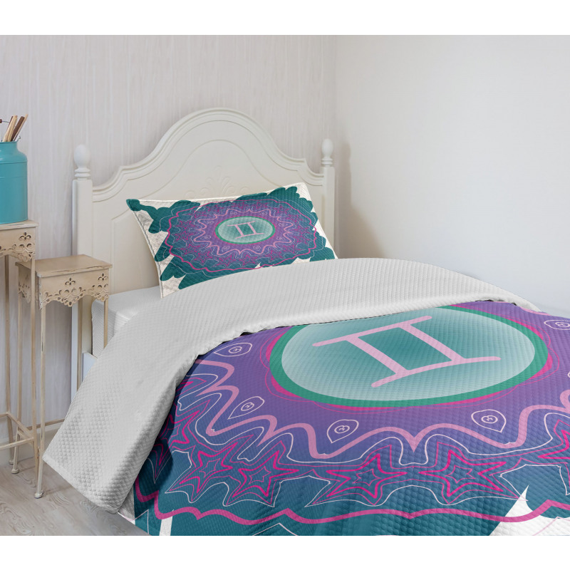 Doodle Mandala Bedspread Set