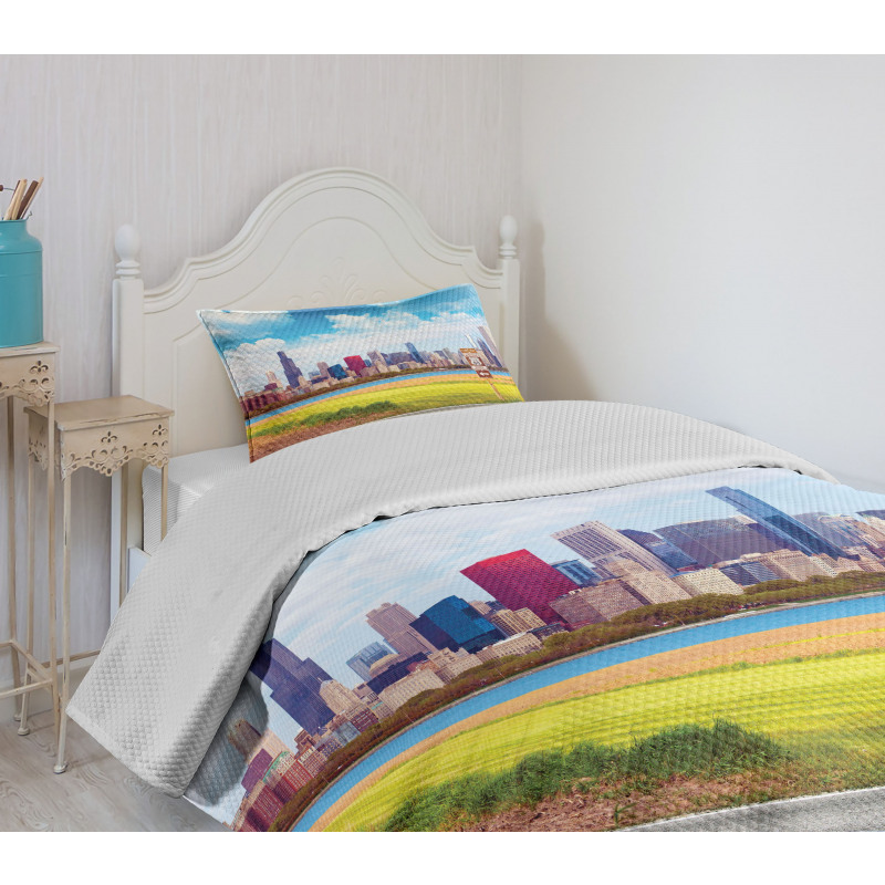 Famous Route 66 Bedspread Set