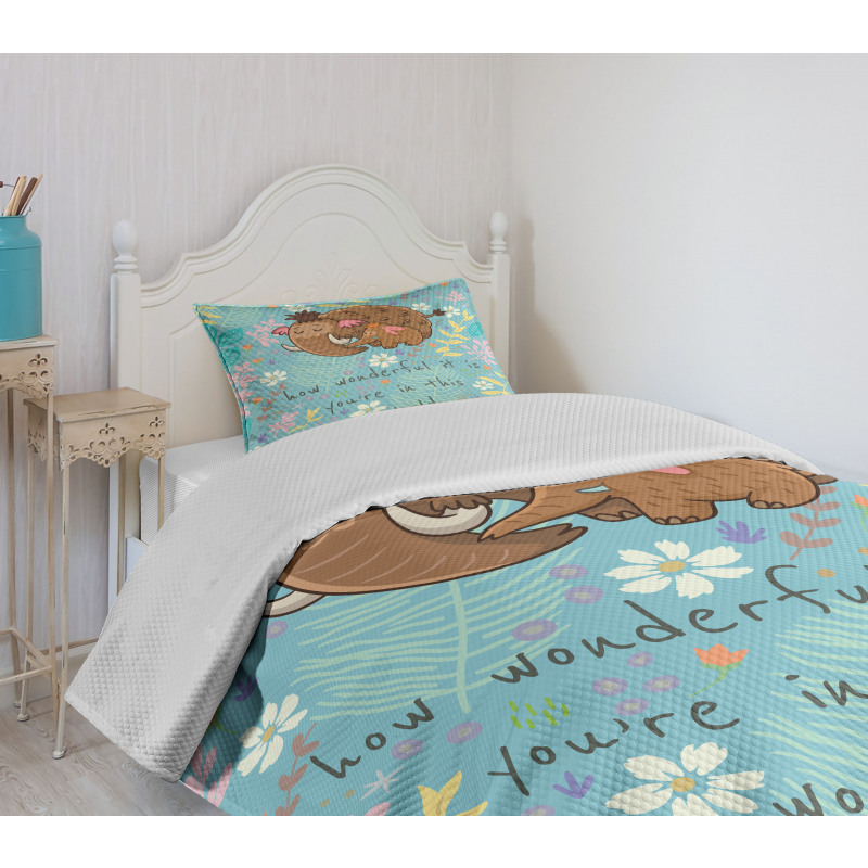 Mothers Day Elephant Bedspread Set