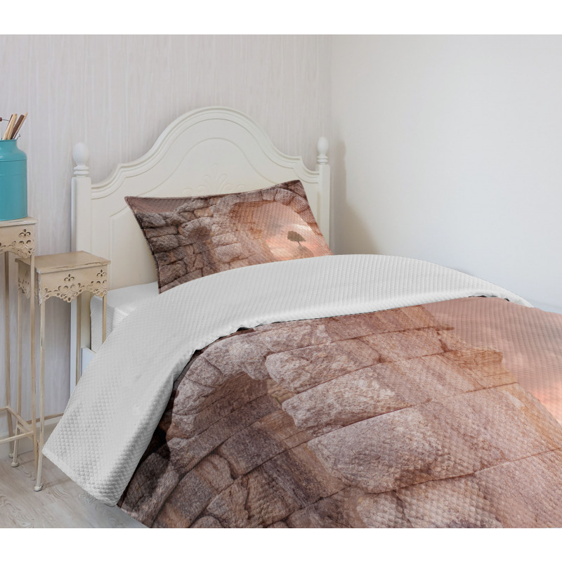 Greek Building Bedspread Set