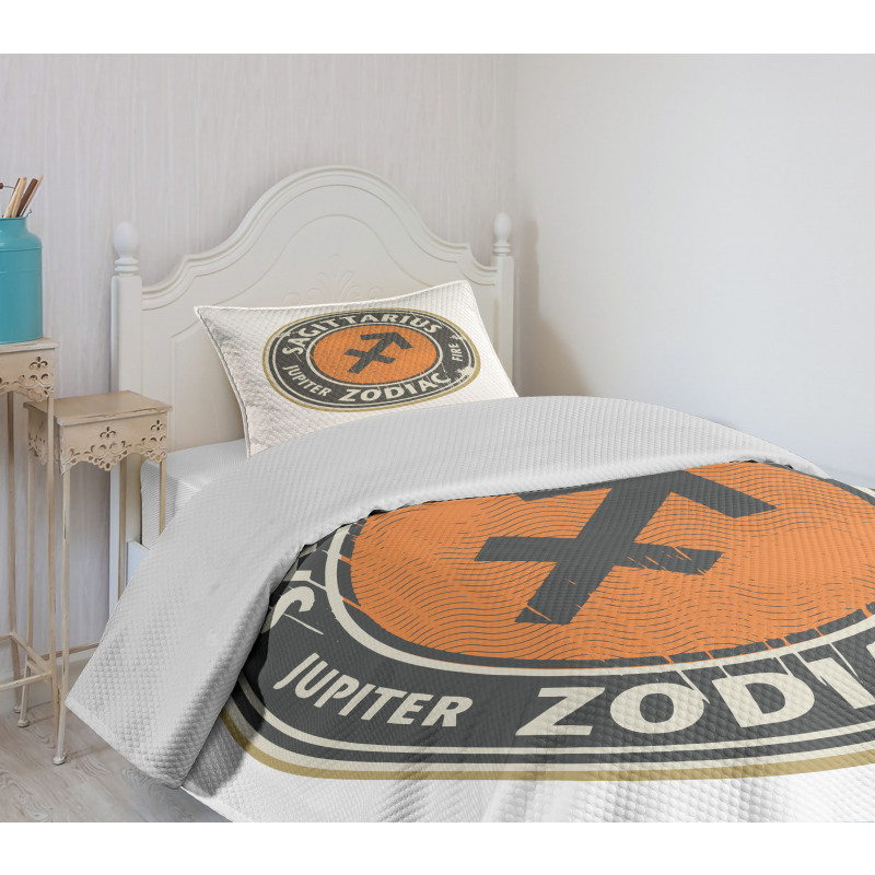 Zodiac Design Bedspread Set