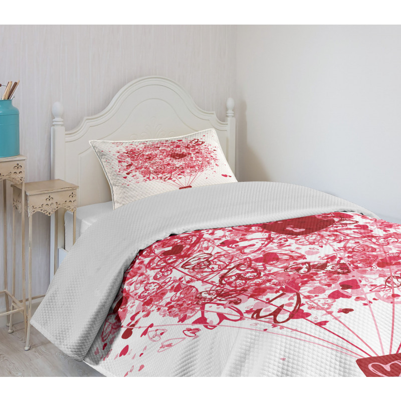 Love is in the Air Balloon Bedspread Set