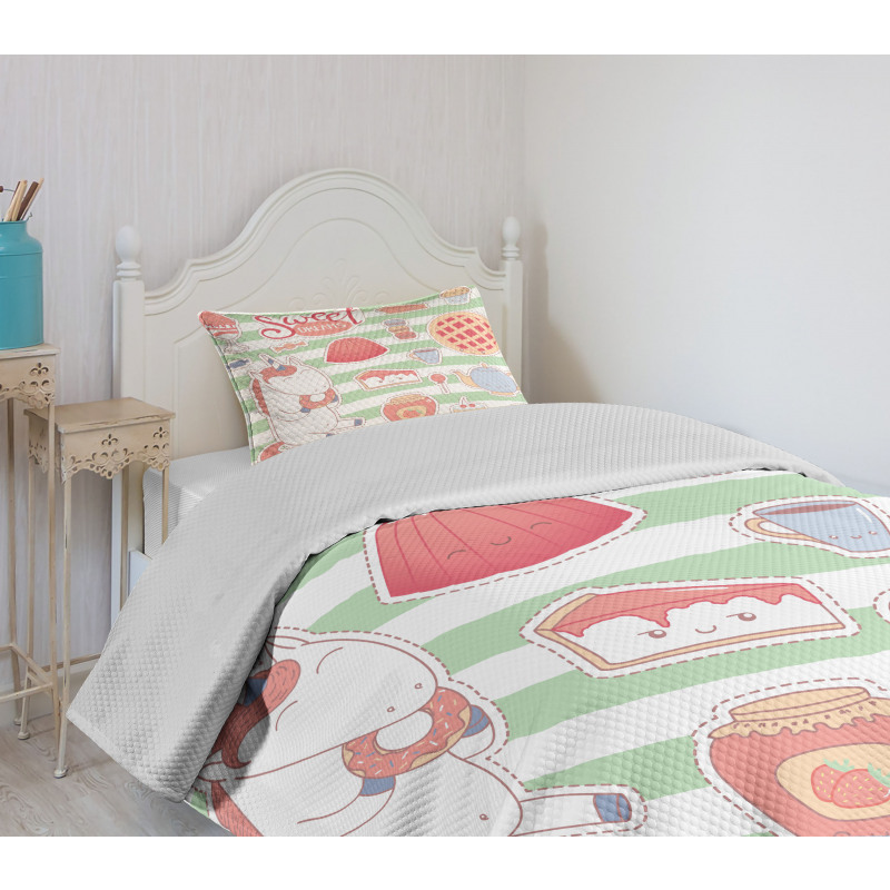 Unicorn Deserts Bedspread Set