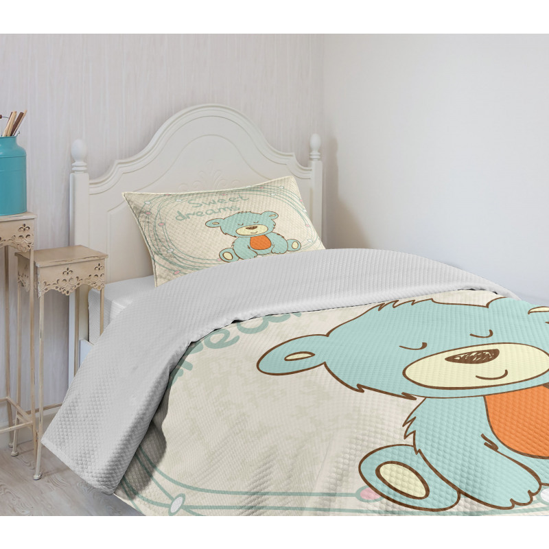 Teddy Bear Sleep Bedspread Set