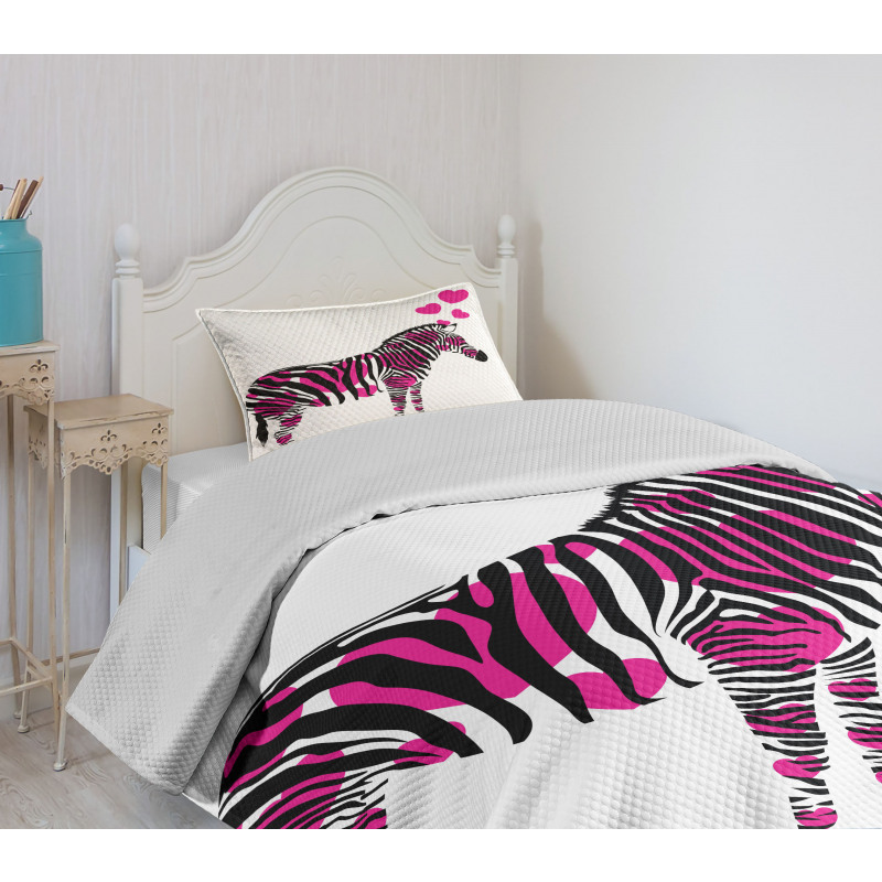 Romantic Animal Bedspread Set