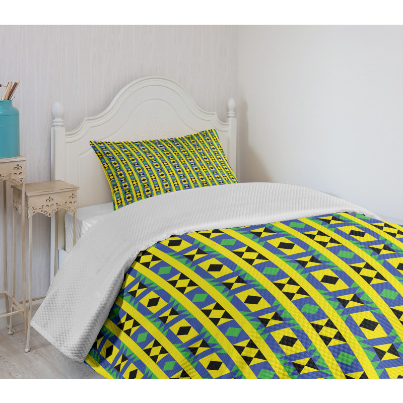 Geometric Kenya Bedspread Set