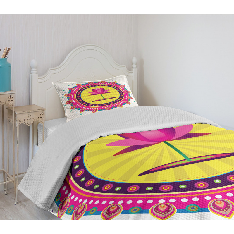 Boho Ornament Bedspread Set