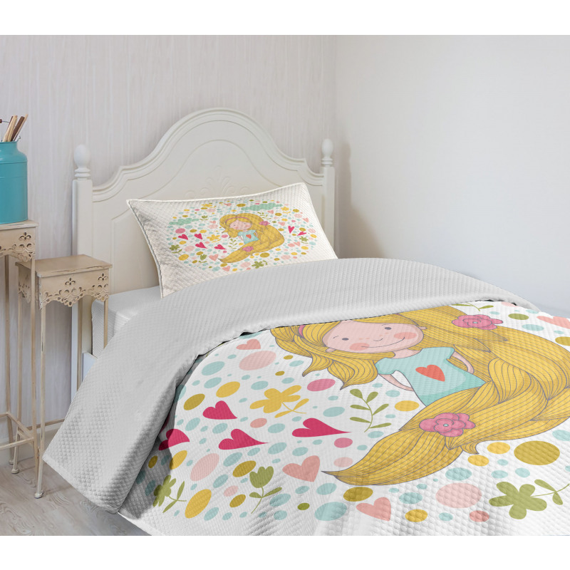 Cheerful Spring Kid Bedspread Set