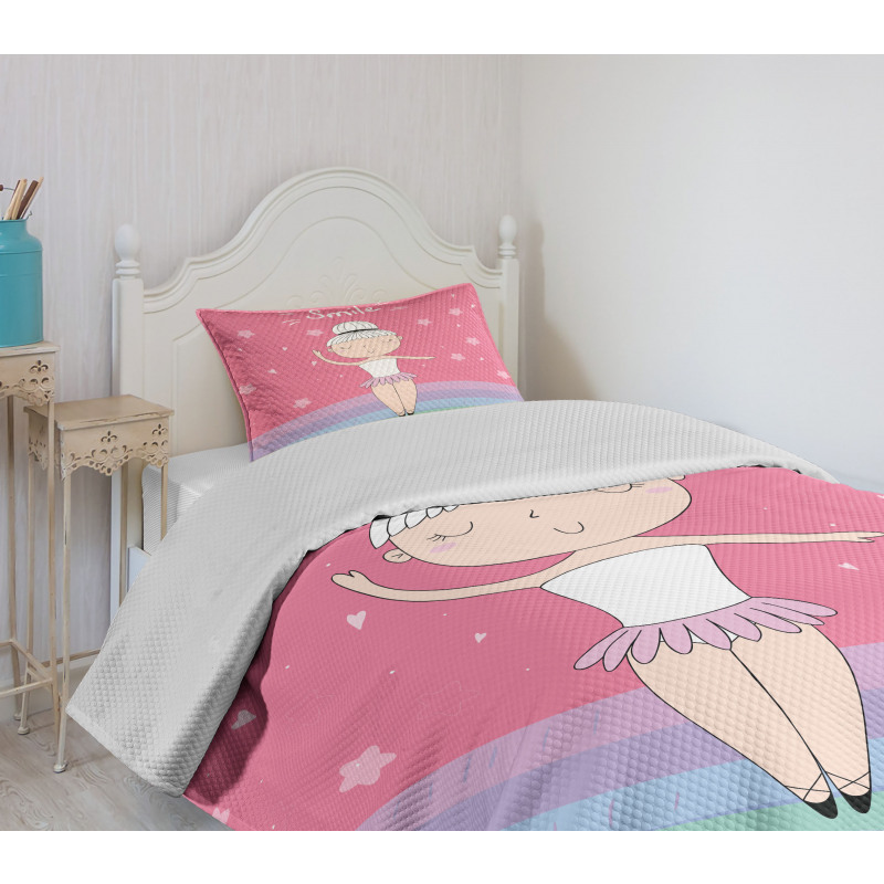 Pique Turn Ballet Bedspread Set