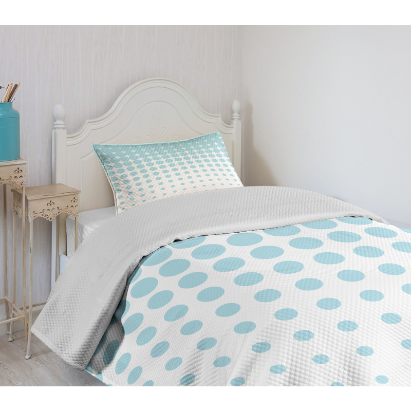 Vanishing Dots Bedspread Set