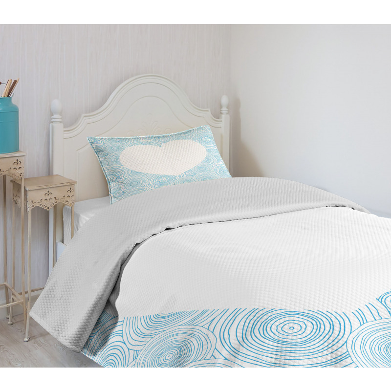 Concentric Circles Bedspread Set