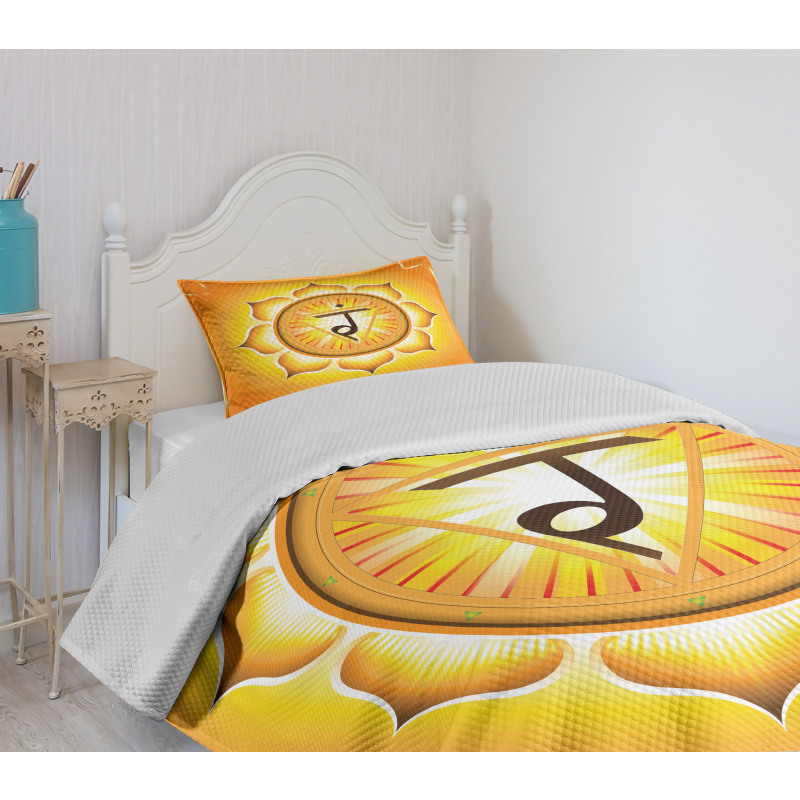 Manipura Solar Plexus Bedspread Set