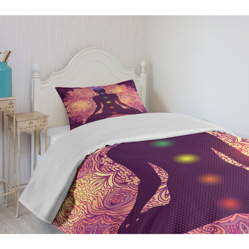 Psychedelic Mandala Bedspread Set