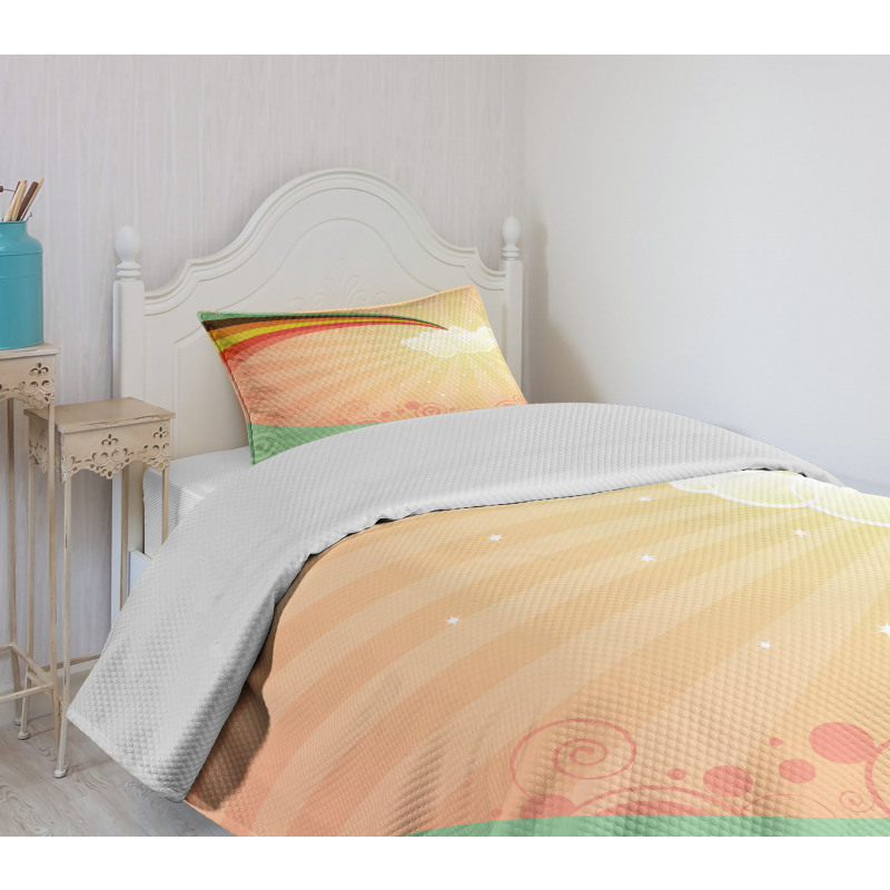 Cloud Bedspread Set