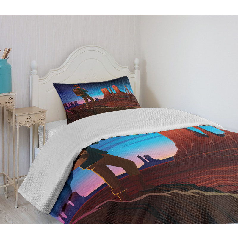 Monument Alley Bedspread Set