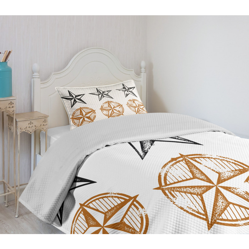 Western Pattern Bedspread Set