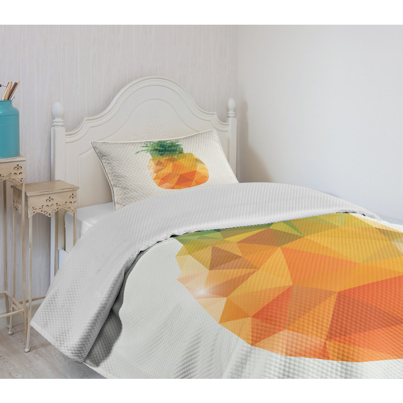 Angular Pineapple Bedspread Set