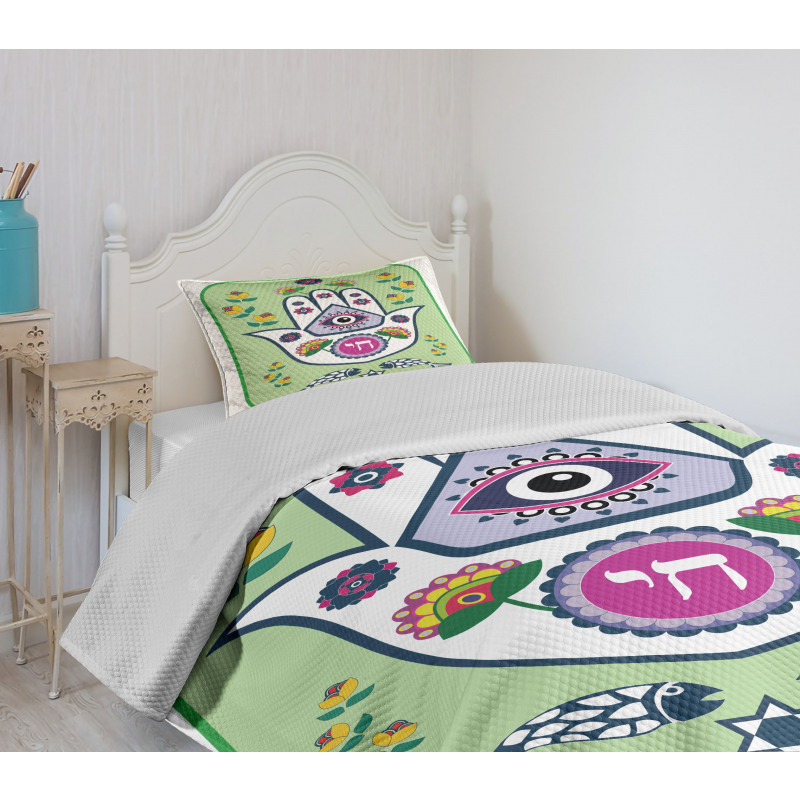 Middle East 6 Point Star Bedspread Set