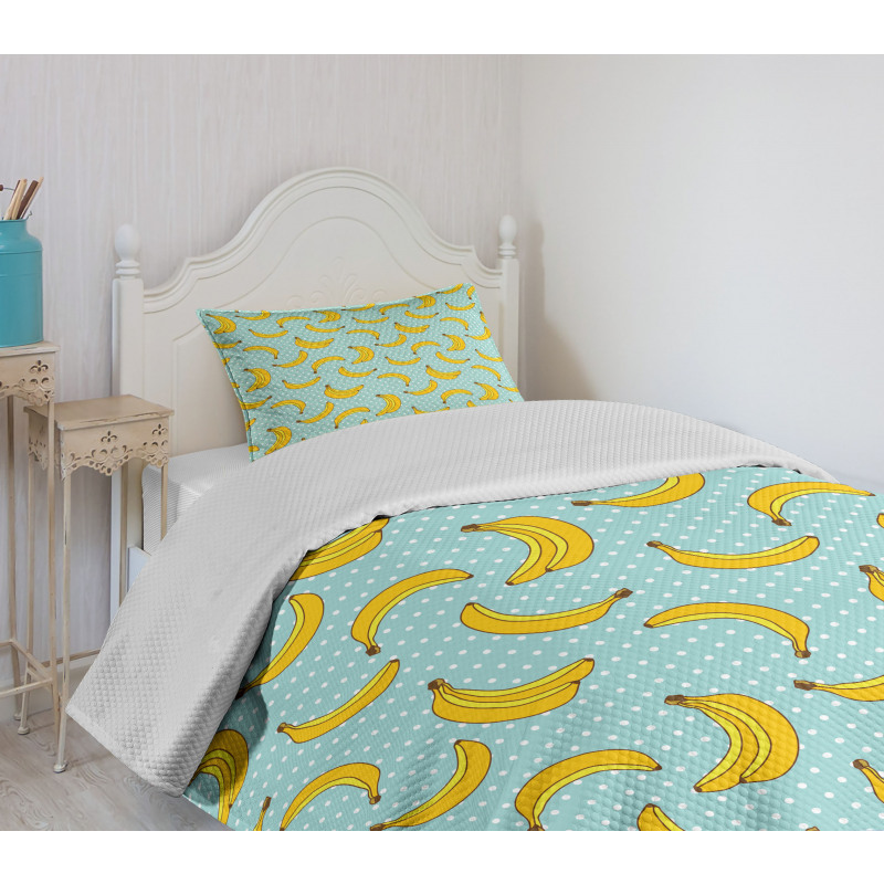 Banana Dots Bedspread Set