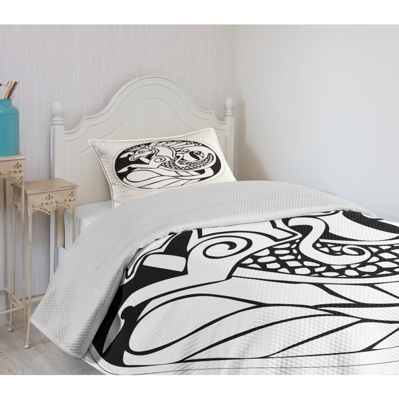 Druidic Unicorn Bedspread Set