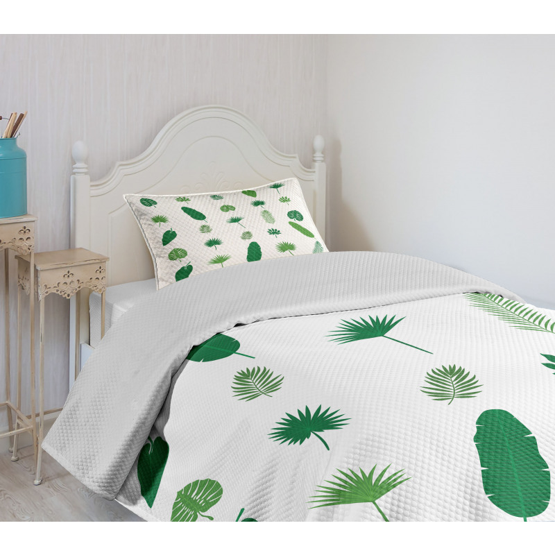 Tree Species Nature Bedspread Set