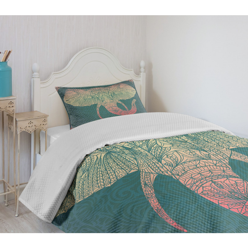 South East Asia Animal Bedspread Set