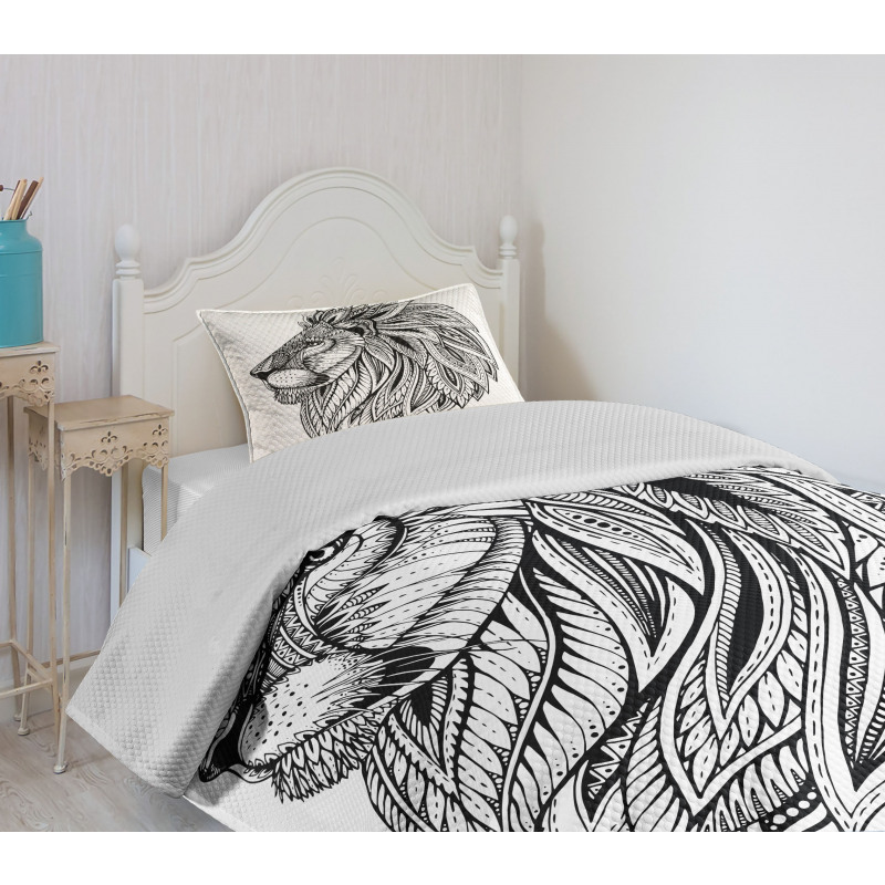 Wild Safari Animal Bedspread Set