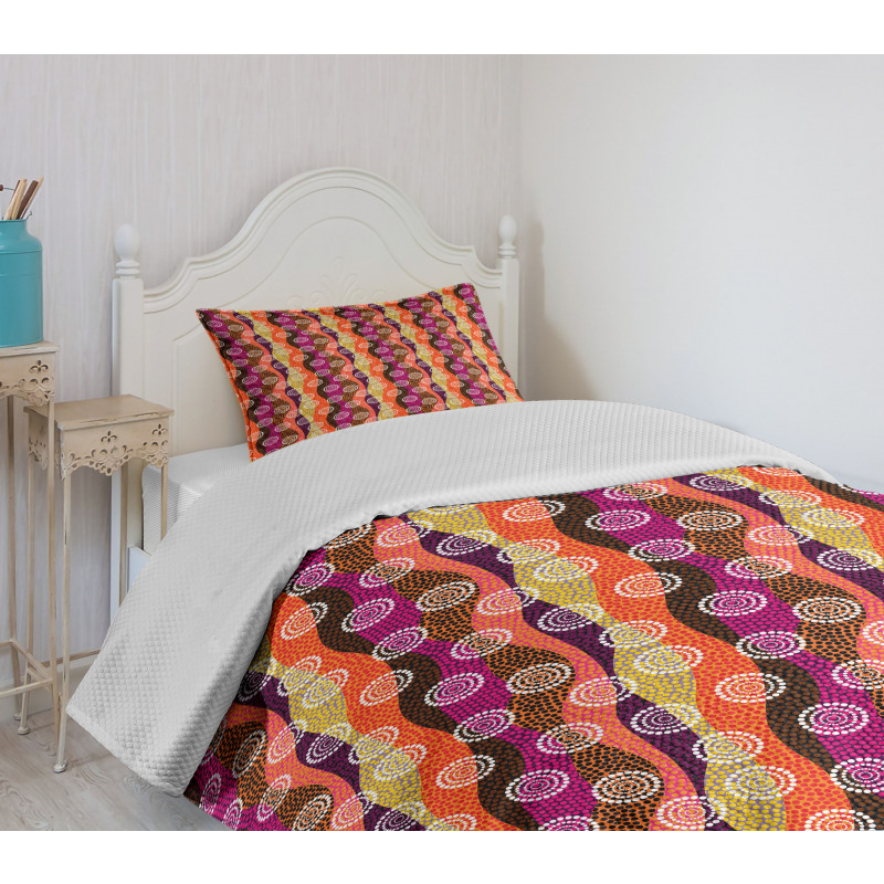 Colorful Style Bedspread Set