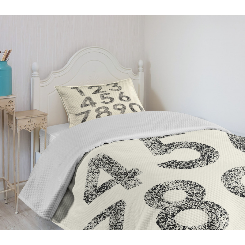 Grunge Dotwork Bedspread Set