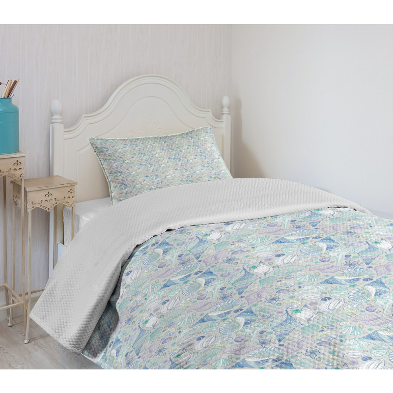 Seaurchind Starfish Bedspread Set