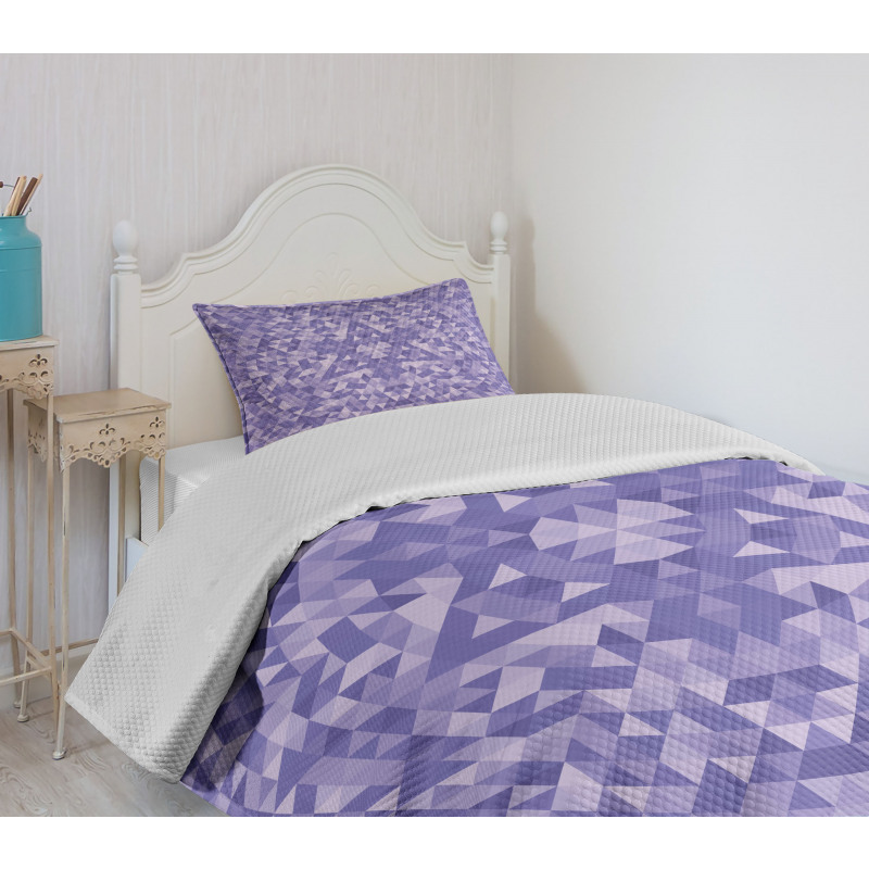 Gradient Mosaic Bedspread Set