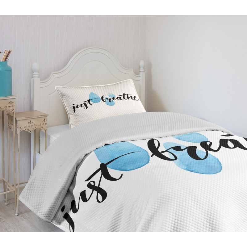 Just Breathe and Rain Bedspread Set