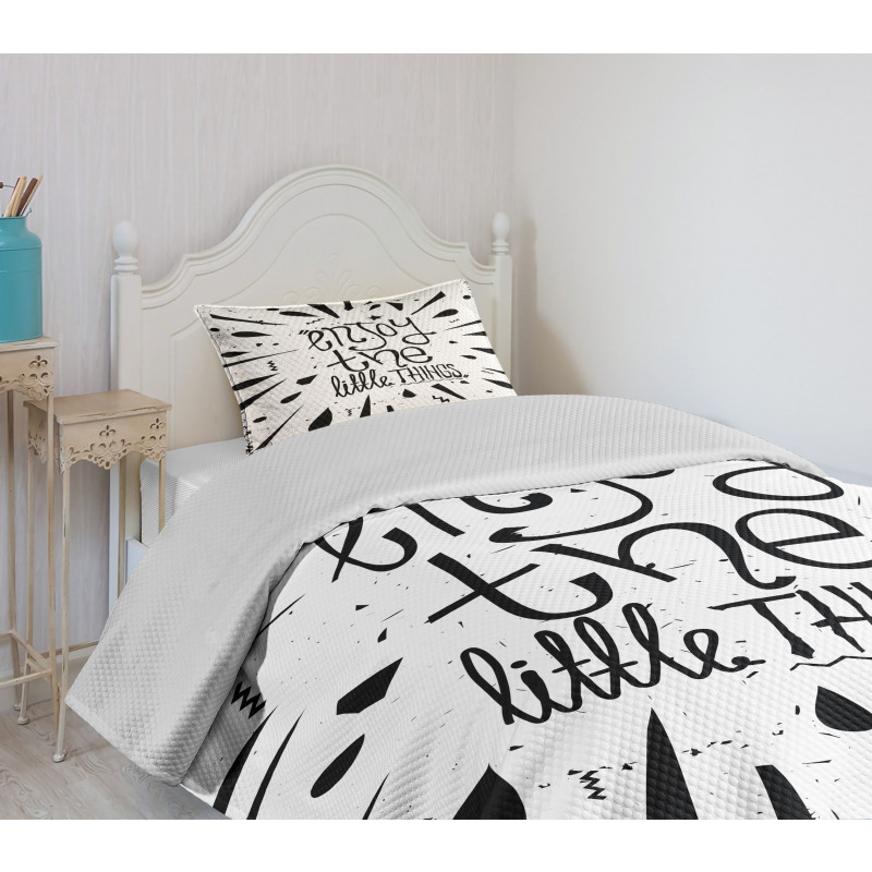 Vintage Motivation Boost Bedspread Set