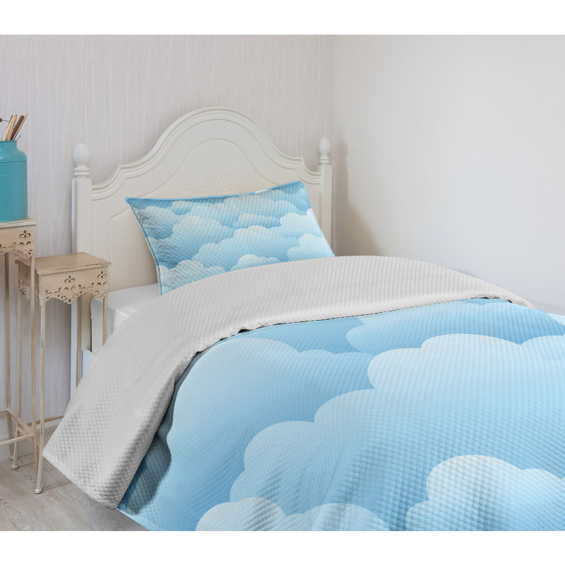 Lamellar Look of Cumulus Bedspread Set