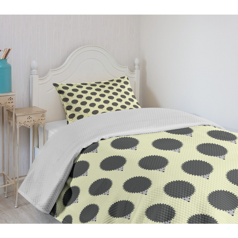 Geometric Animals Bedspread Set