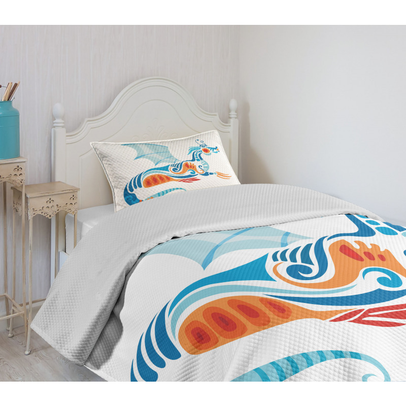 Mythologic Dragon Bedspread Set