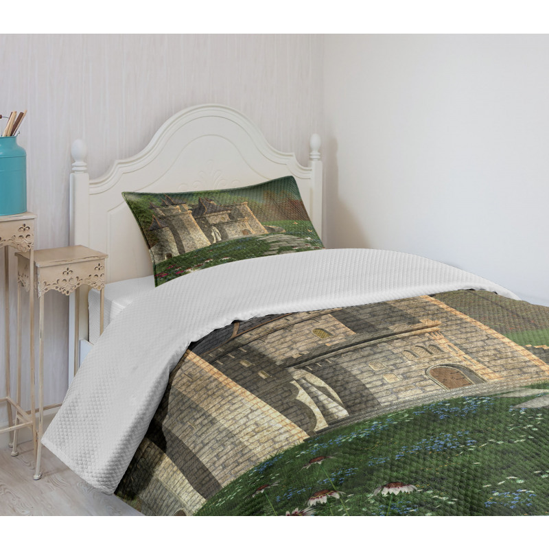 Fairy Castle Design Bedspread Set