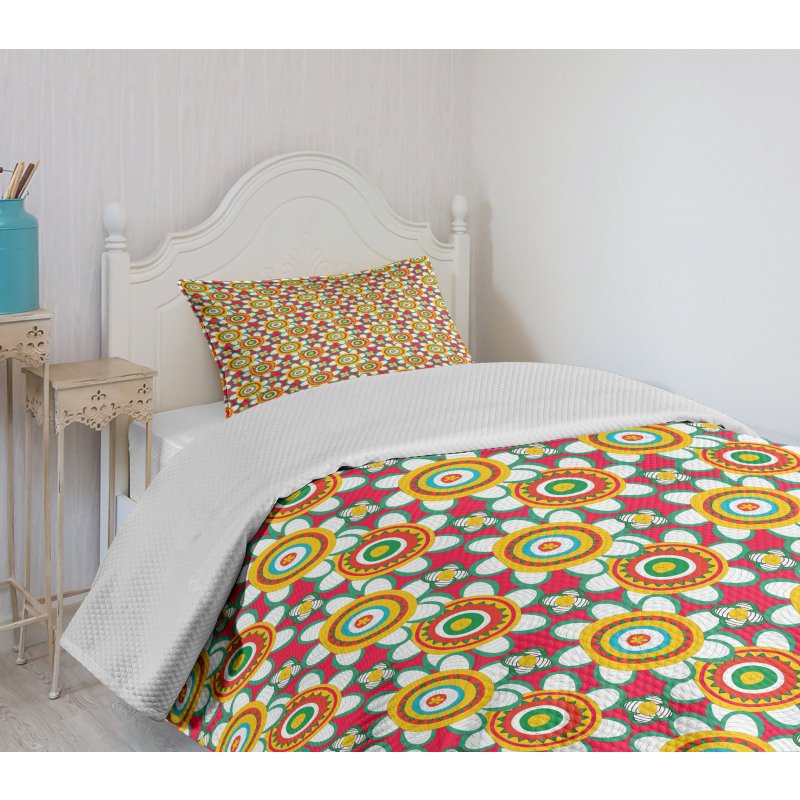 Nature Bloom Bedspread Set