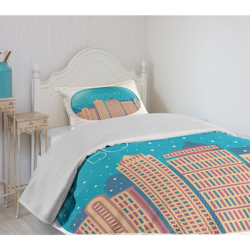 Snow Globe Inspiration Bedspread Set