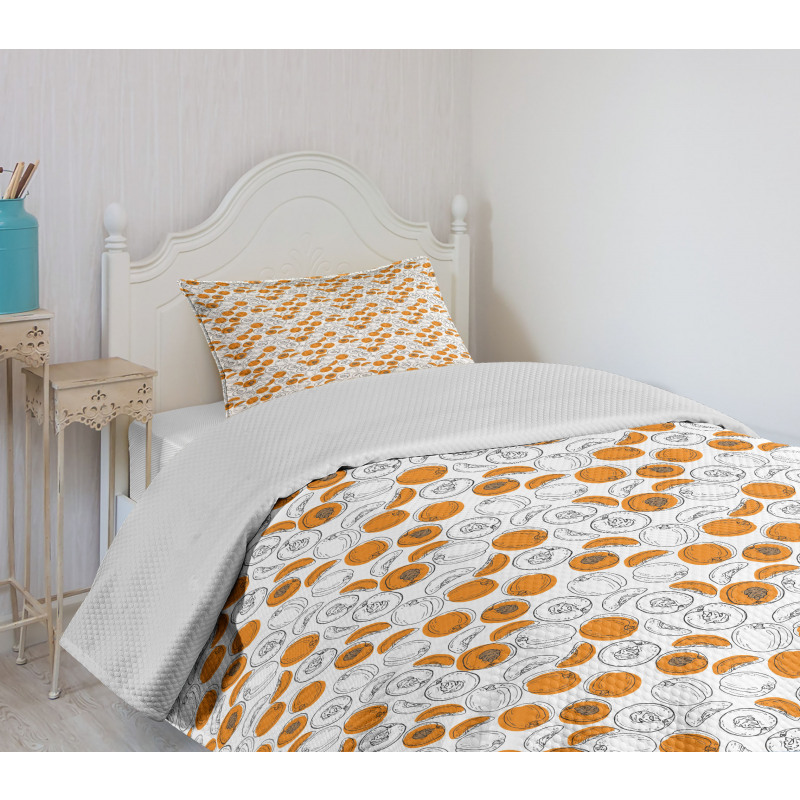 Silhouette Juicy Slices Bedspread Set