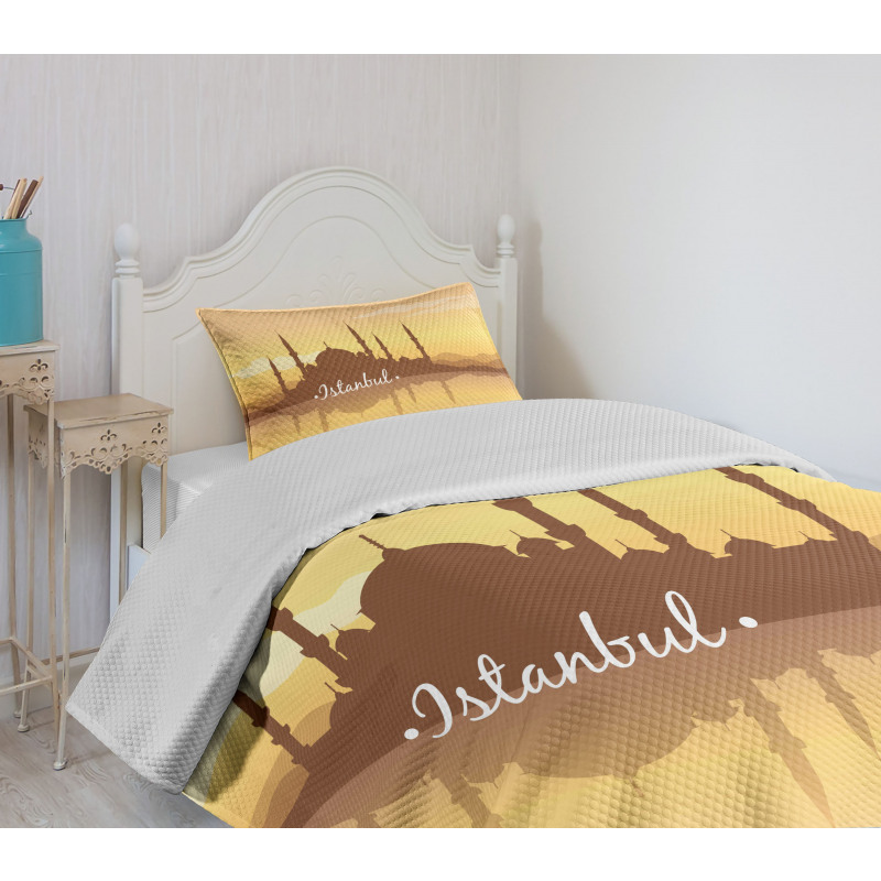 Panorama Sunset View Bedspread Set