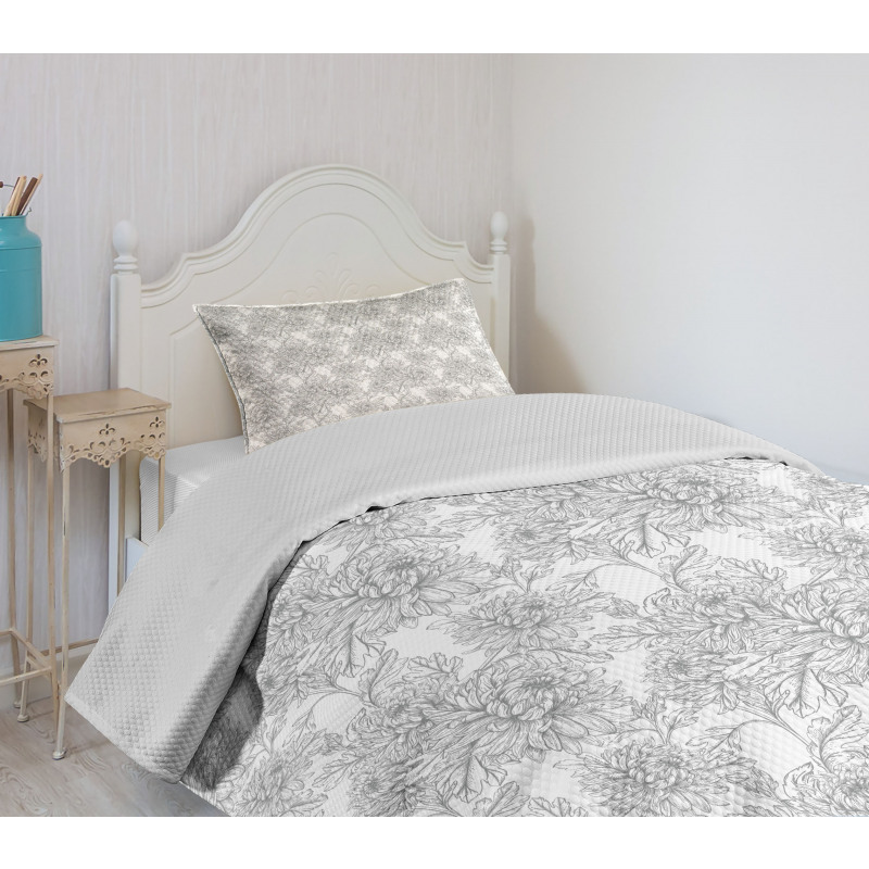 Chrysanthemum Bedspread Set
