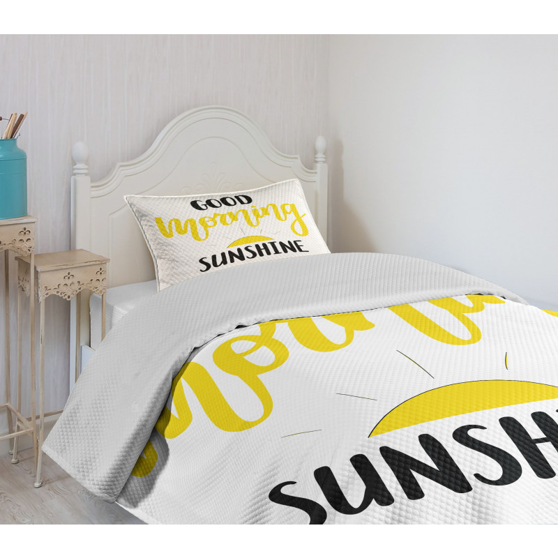 Morning Sunshine Bedspread Set