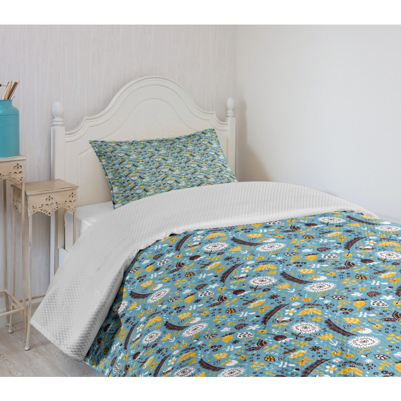 Funky Nature Bedspread Set