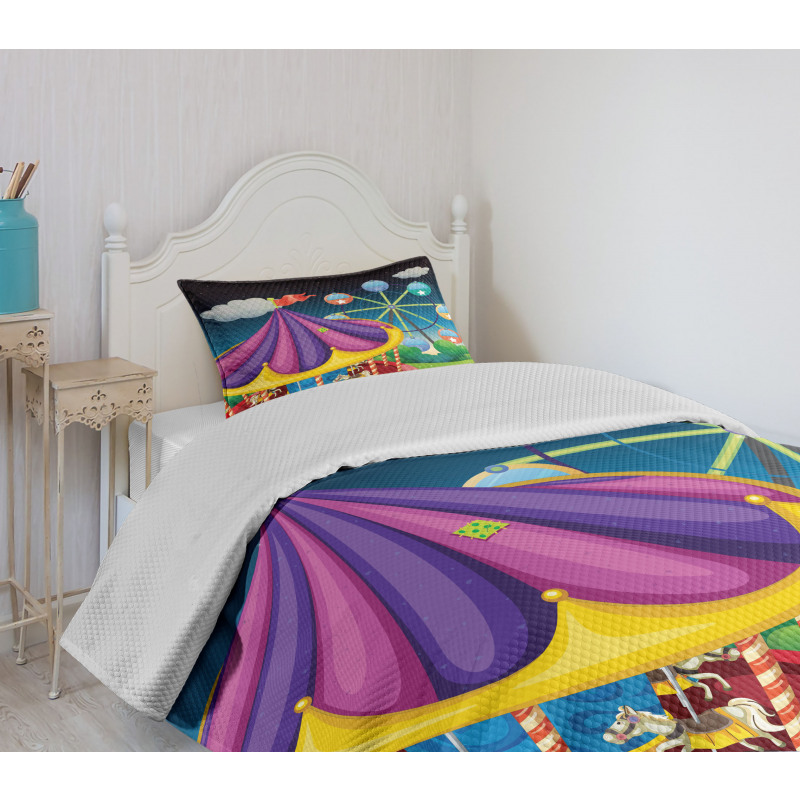 Kids Entertainment Bedspread Set