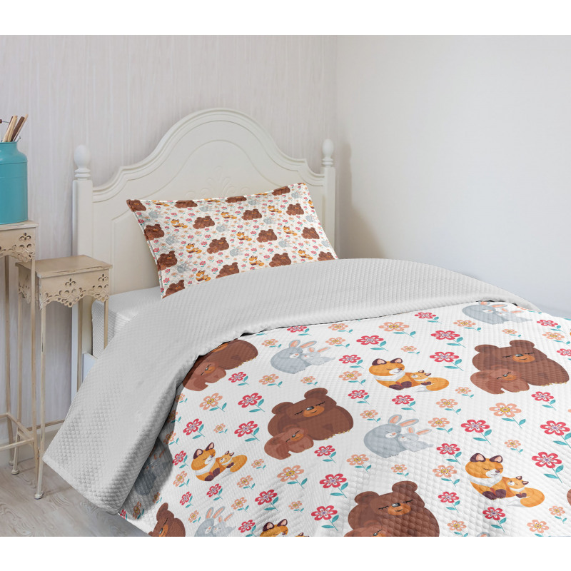 Mothers Day Baby and Mom Bedspread Set