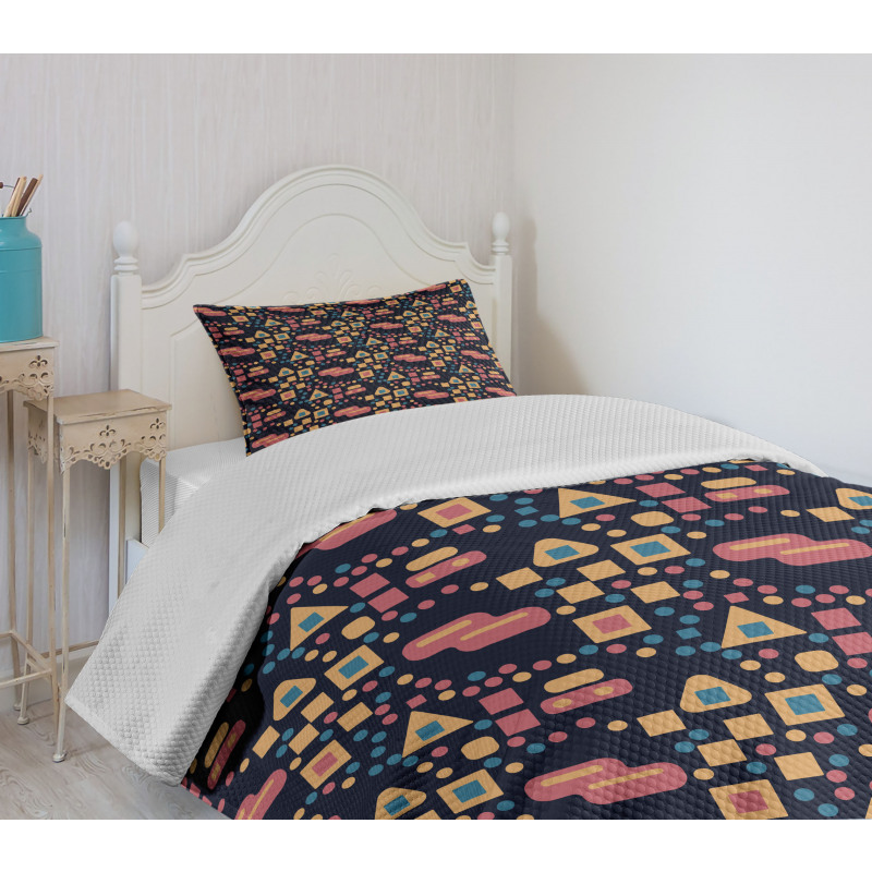 Trippy Modern Bedspread Set