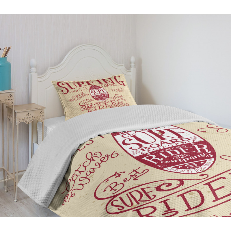 California Surf Vintage Bedspread Set