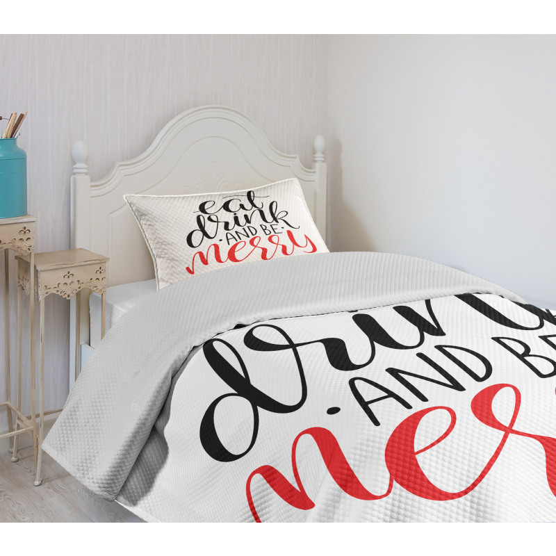 Modern Noel Bedspread Set